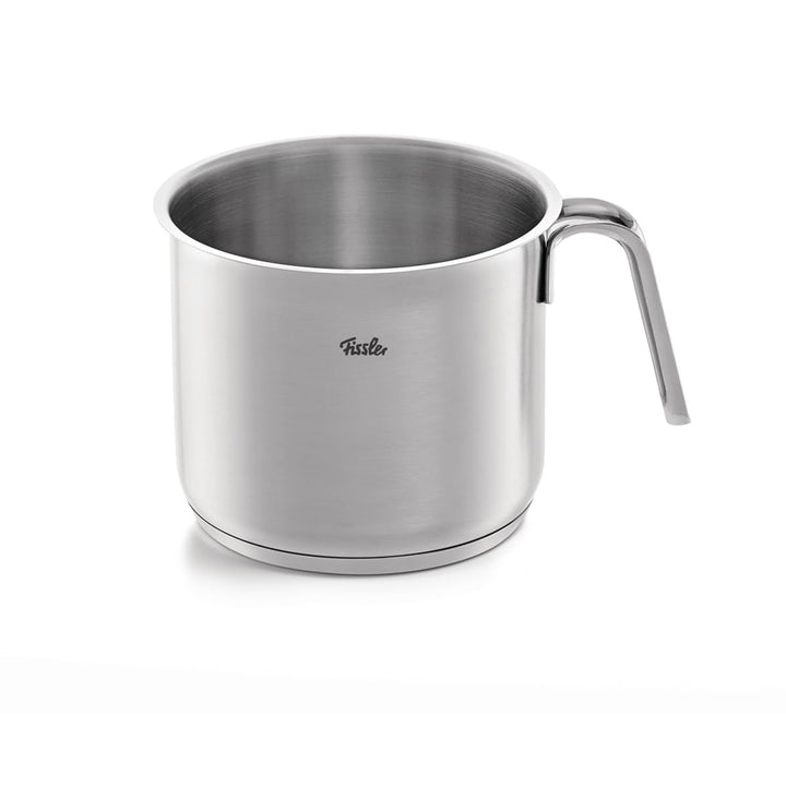 Fissler Sveto / Edelstahl-Milchtopf (1,5 L, Ø 14cm) kleiner Kochtopf, unbeschichtet, Gasherd, Indukt
