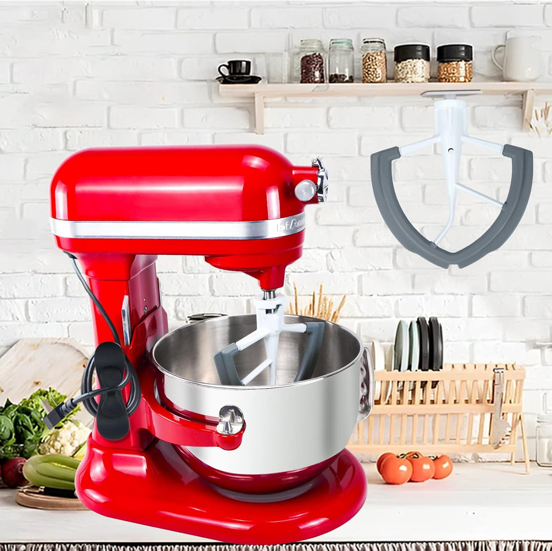 Flex Edge Rührer für Kitchenaid 5.5-6 Qt Tilt-Head Stand Mixer Küchenmaschine zubehör 5.5-6qt Mat Fl