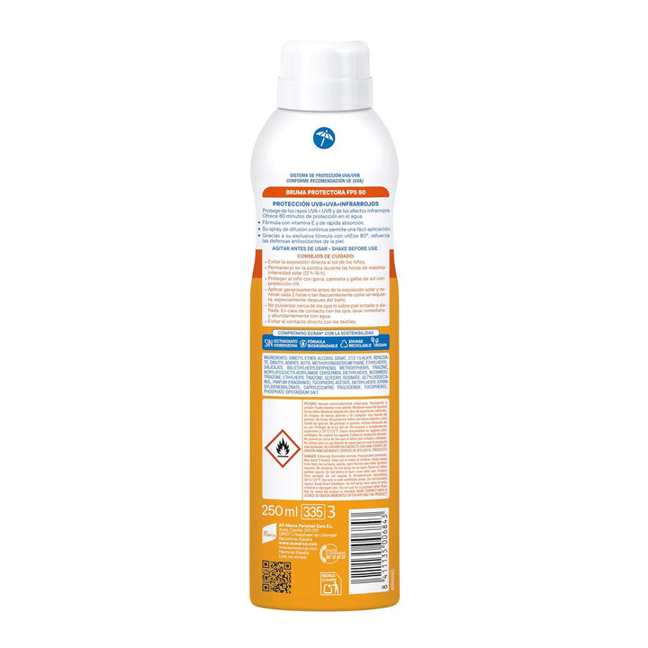 ECRAN DENENES protective mist SPF50+ 250 ml