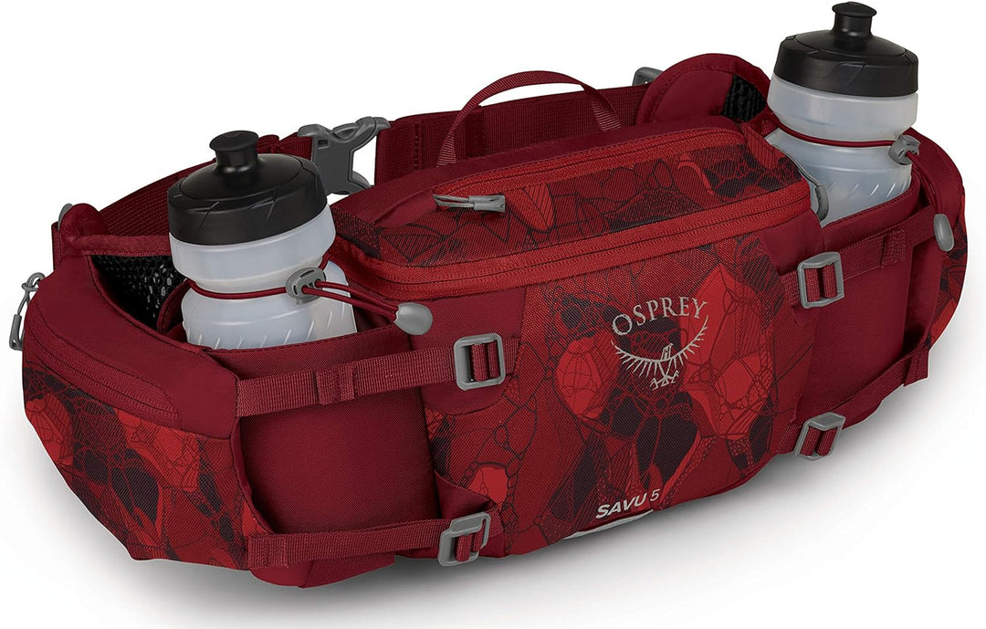 Osprey Savu 5 Multisport-Rucksack, unisex Claret Red, Claret Red