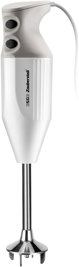 ESGE-Zauberstab 90310 M 122 S, Stabmixer weiss, mit Zubehör, 10.000 bis 16.000 U/m, Stabmixer, Pürie
