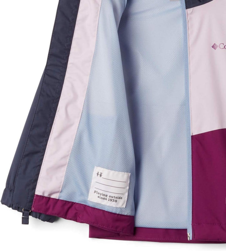 Columbia Mädchen Dalby Springs Jacket Jacke XXS Pflaume/Blasses Lila/Nachts, XXS Pflaume/Blasses Lil