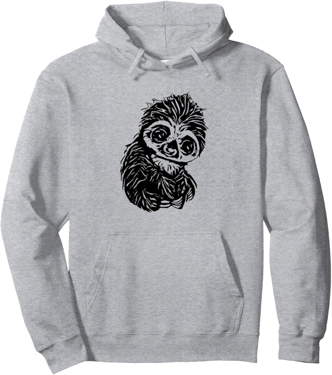 Faultier Motiv süsse bunte Faultiere hängen coole Trendtiere Pullover Hoodie