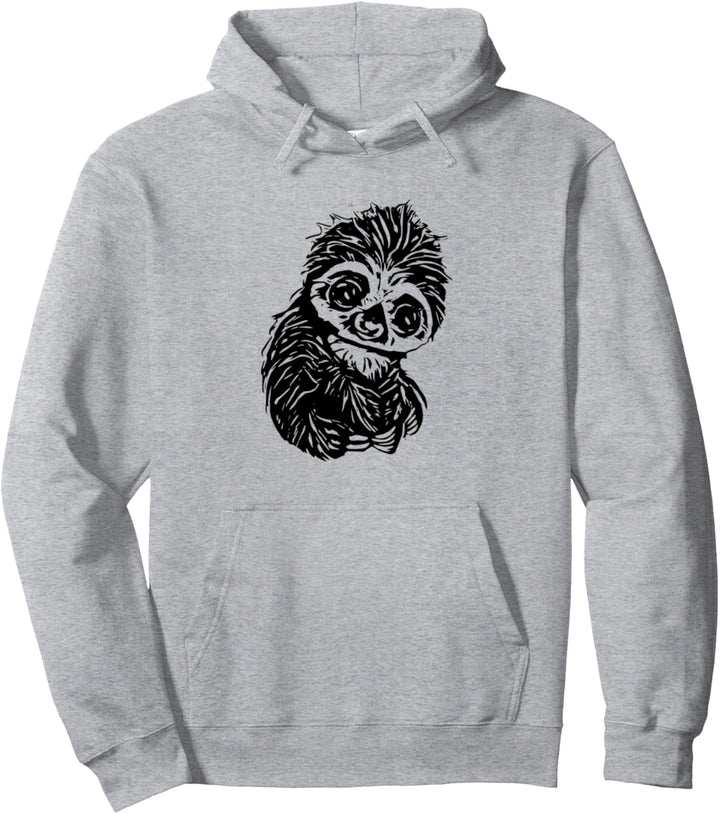 Faultier Motiv süsse bunte Faultiere hängen coole Trendtiere Pullover Hoodie