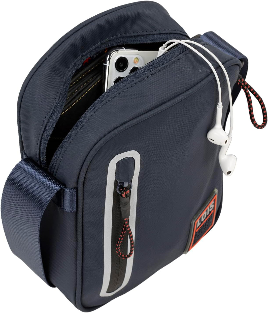 Lois - Umhängetasche Herren Klein mit verstellbarem riemen - Herren Umhängetasche Klein hergestellt