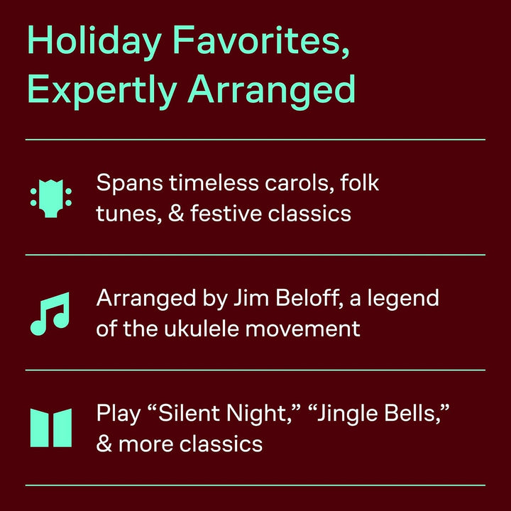 Jumpin' Jim's Ukulele Christmas: Ukulele Solo, Taschenbuch