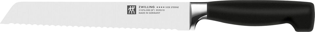 ZWILLING Selbstschärfender Messerblock, 7 teilig, schwarz, Vier Sterne Schwarz, Vier Sterne, Single,
