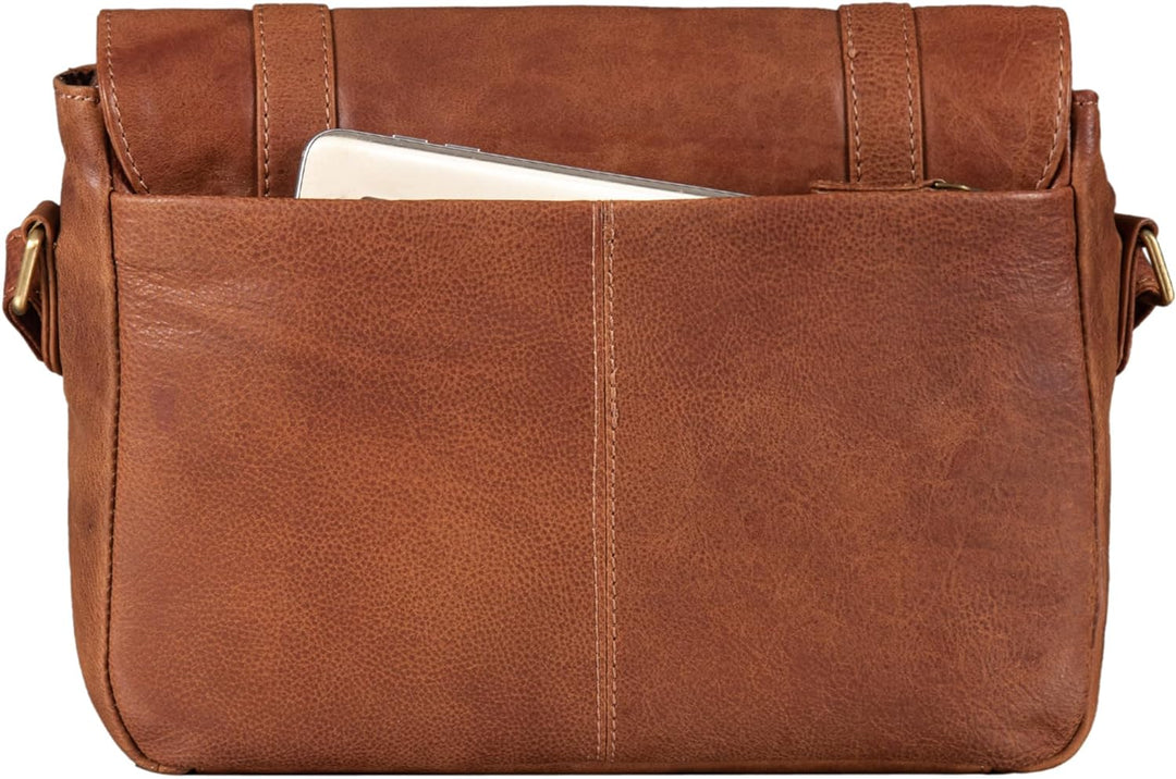 STILORD 'Lara' Vintage Umhängetasche Damen klein Leder Handtasche zum Ausgehen Party Freizeit Umhäng