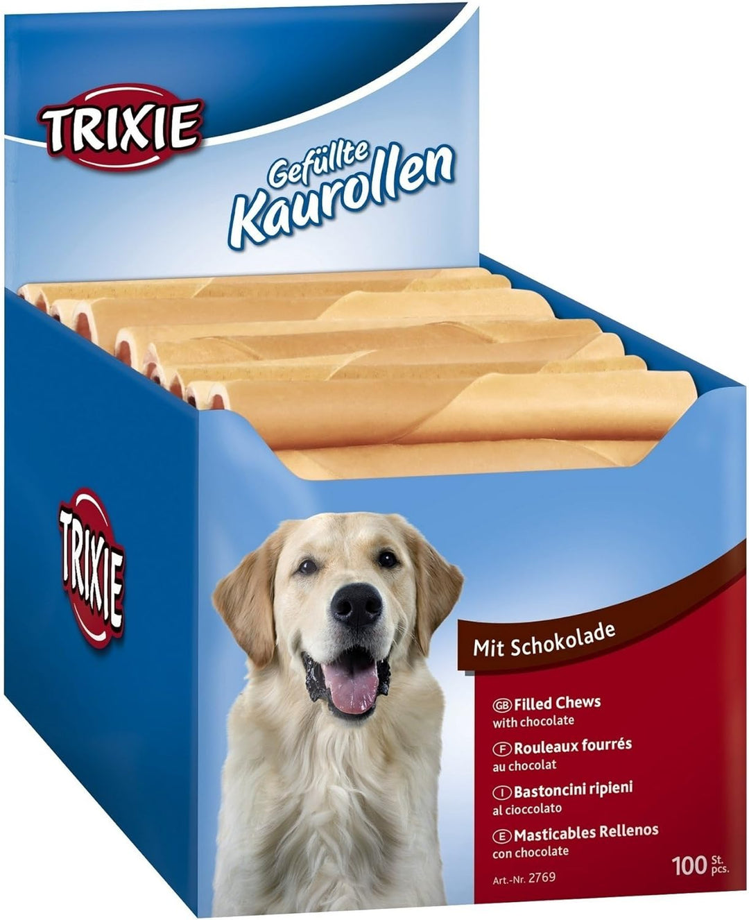TRIXIE 4011905027593 Filled Chew Salmon 100pcs