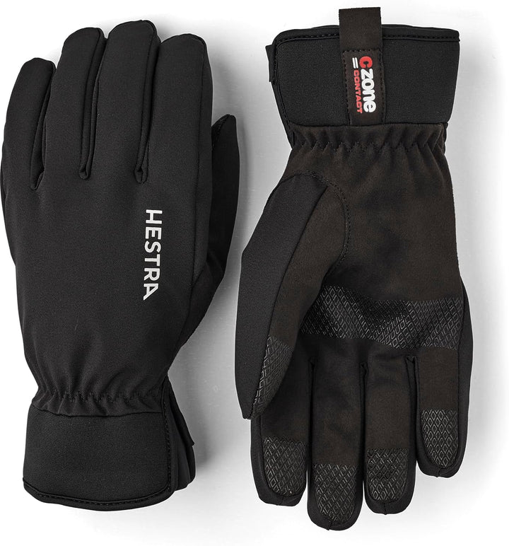 Hestra C-Zone Wasserfeste Winterhandschuhe für kaltes Wetter 8 Schwarz, 8 Schwarz