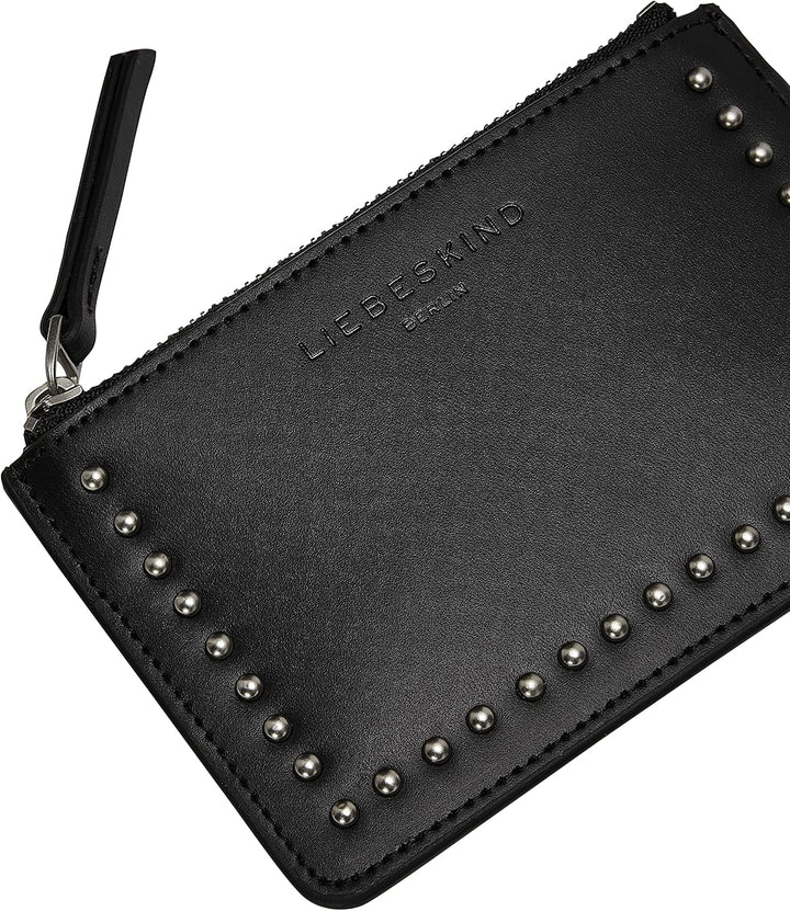 Liebeskind Berlin PB STUD ANI Star Geldbörse, Extra Small (HxBxT 8.5cm x 13.5cm x 0.3cm), Black
