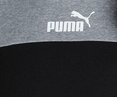 PUMA Herren ESS+ Block Hoodie Tr Sweatshirt, Weiss (01), XL