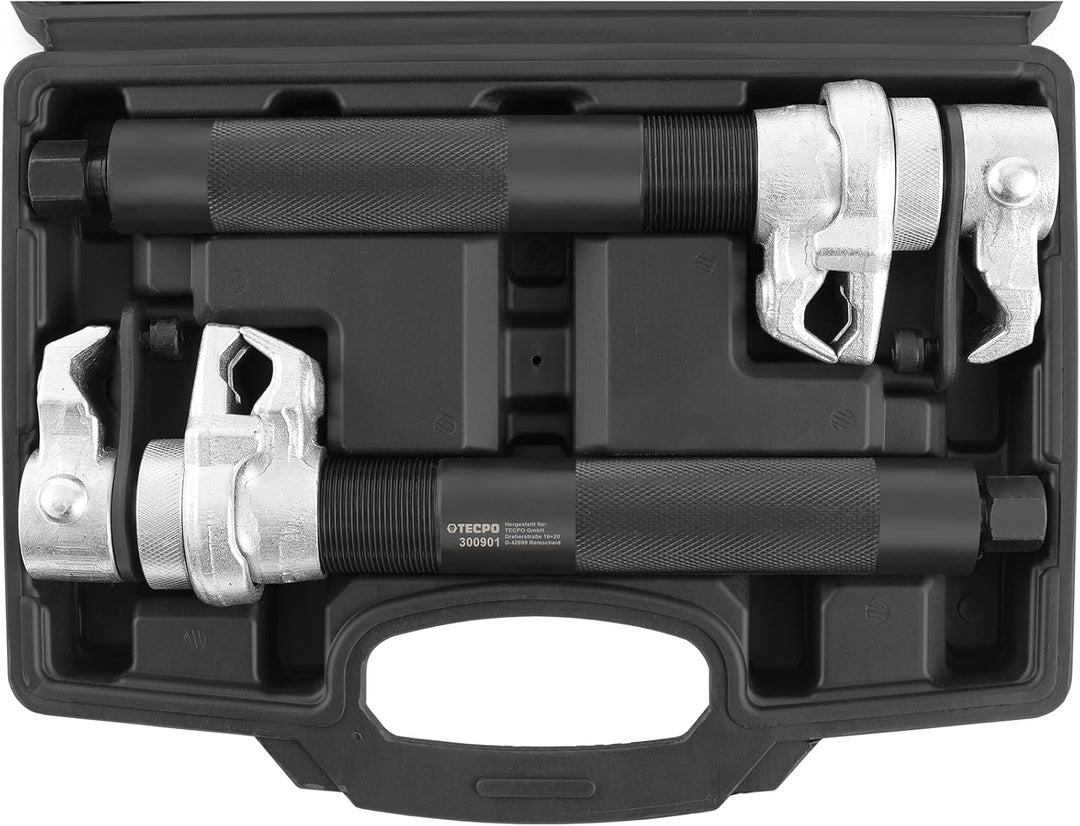 TECPO Federspanner Werkzeug Satz Universal Tuning Federbein Tieferlegung Spannen
