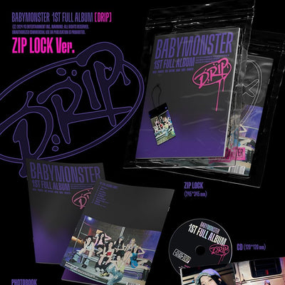 BABYMONSTER – 1. Vollalbum [Tropfen] (Standardver) (Zip-Lock-Version) ZIP LOCK ver, ZIP LOCK ver