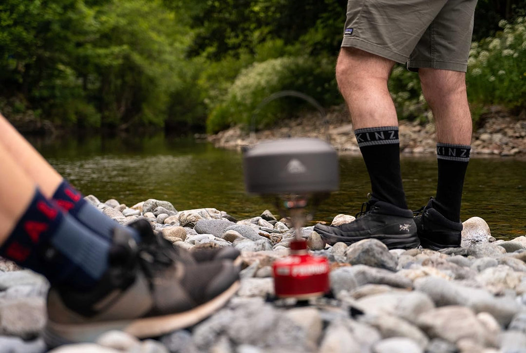 Sealskinz Wasserdicht Warm Wetter Mid Länge Socke mit Hydrostop schwarz / grau S, schwarz / grau S