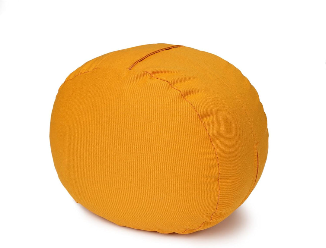 Yogabox Glückssitz® Yogakissen OVAL - regional hergestellt maisgelb, maisgelb