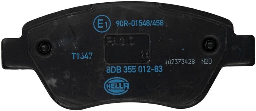 HELLA PAGID 8DB 355 012-831 Bremsbelagsatz - T1647 - Dicke/Stärke: 17.8mm - Bremssystem: Bosch - mit