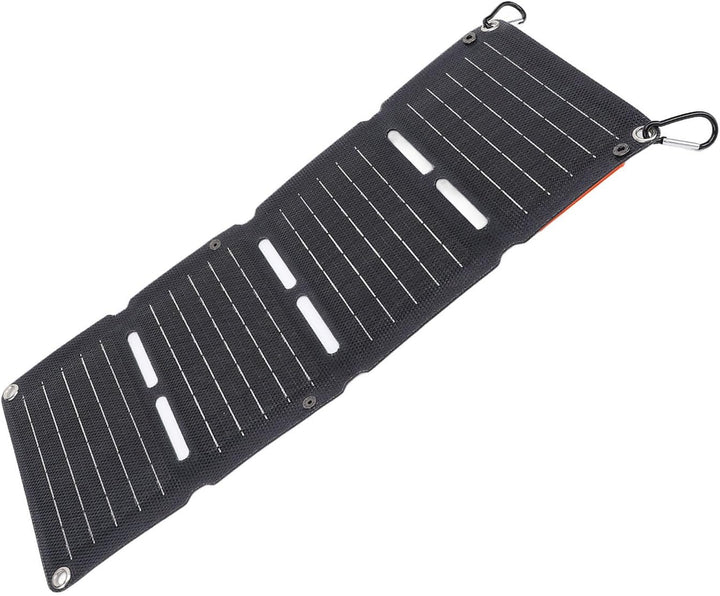 40 W Faltbares Solarpanel mit USB-C-USB-A-Ausgängen für Telefone, Powerbanks, Tablets, Schnelles Auf