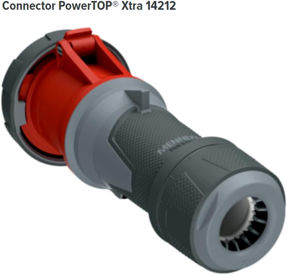 Kupplung PowerTOP Xtra IP67 63A5P MENNEKES 14212
