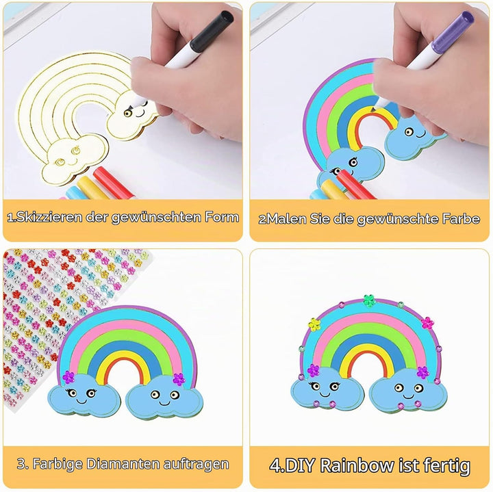Schmetterling Bastelset, 40 Stück Schmetterlinge Holz Kindergeburtstag Basteln, Schmetterlinge Deko