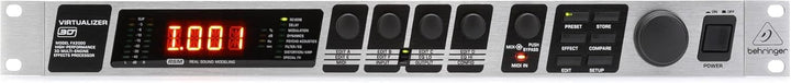 Behringer VIRTUALIZER 3D FX2000 Hochleistungs-3D-Multi-Engine-Effektprozessor Einzelbett, Einzelbett