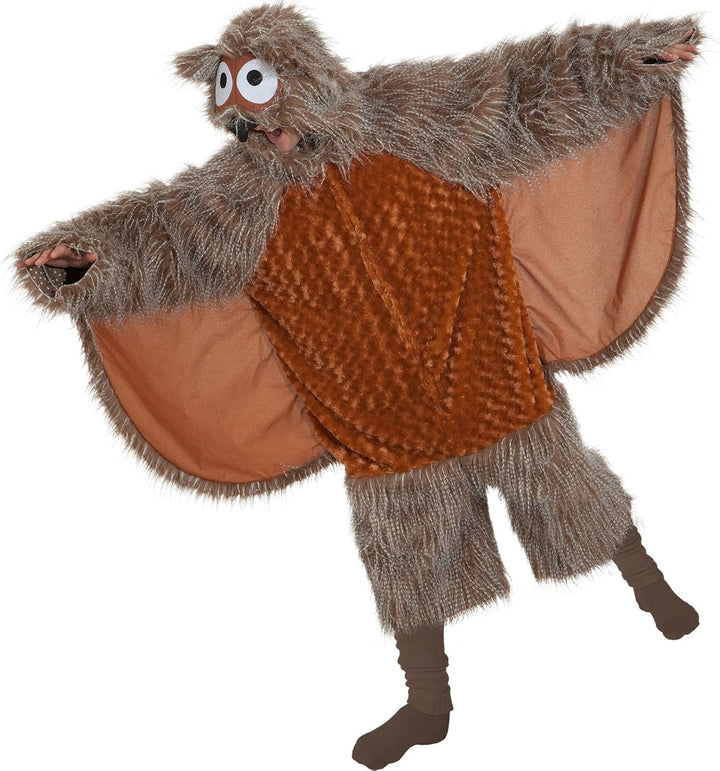 Kostüm Eule Einheitsgrösse Overall Eulenkostüm