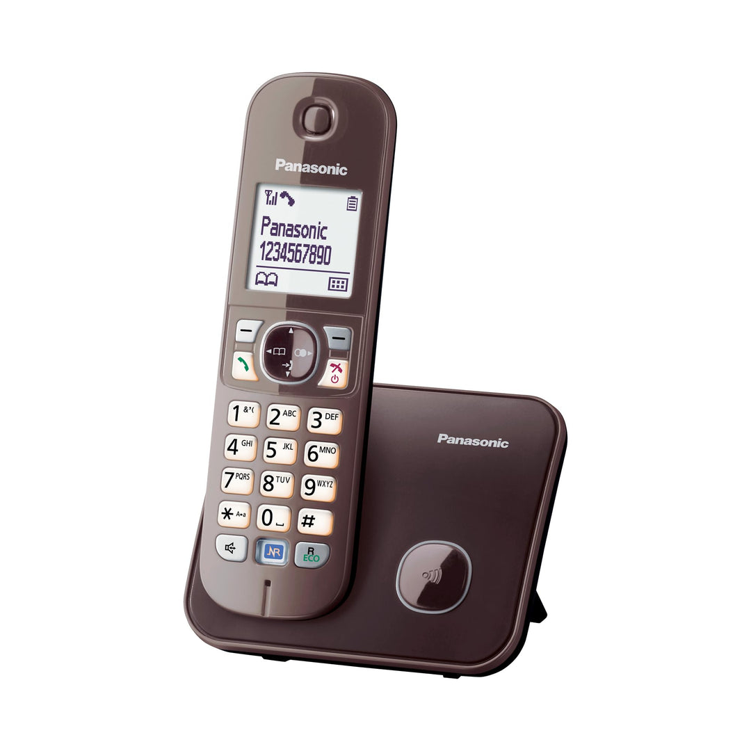 Panasonic KX-TG6811GA DECT Schnurlostelefon (strahlungsarm, Eco-Modus GAP Telefon, ohne Anrufbeantwo