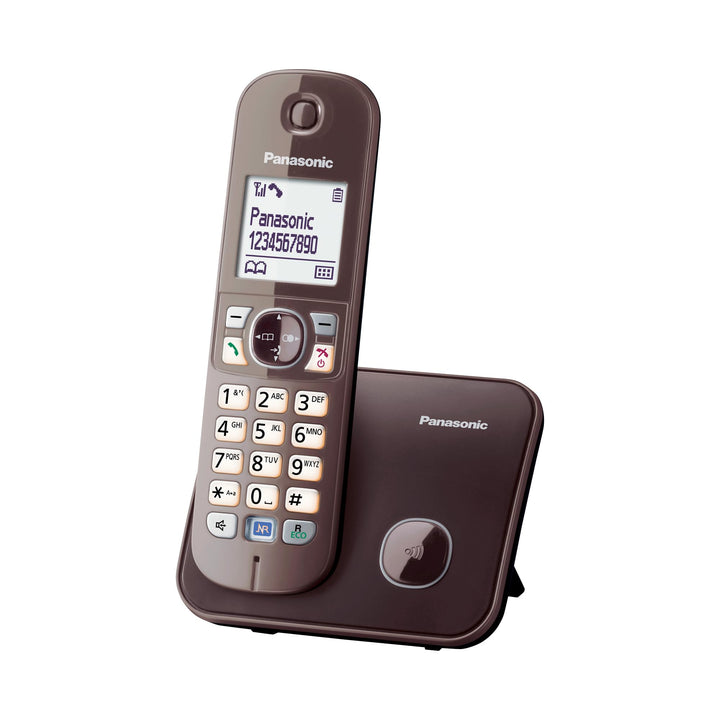 Panasonic KX-TG6811GA DECT Schnurlostelefon (strahlungsarm, Eco-Modus GAP Telefon, ohne Anrufbeantwo