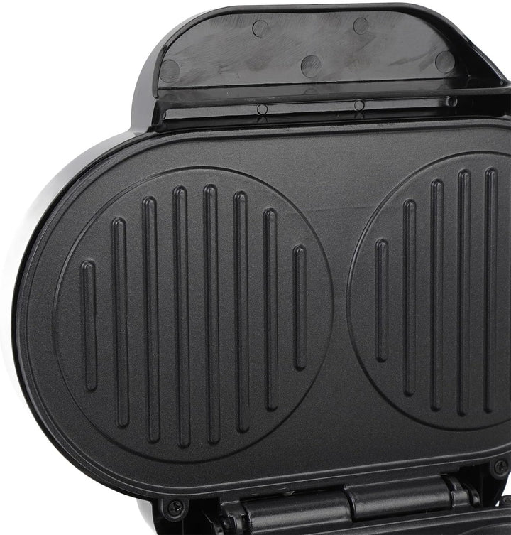 Elektrischer Frühstücksbereiter, Elektrischer Eier-Burger-Maker, Anti-Stick mit Aluminium-Heizplatte