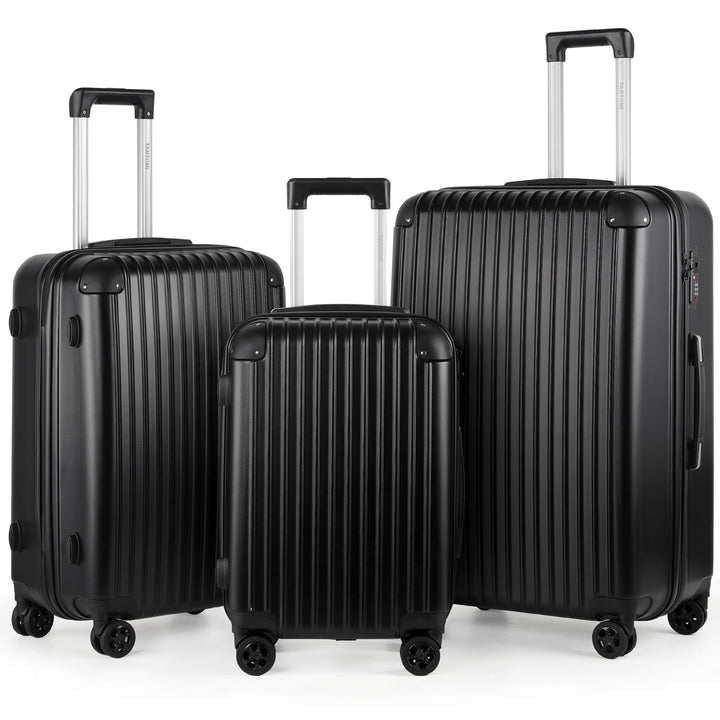 TANTOMI Kofferset 3 teilig hartschale, reisekoffer mit Rollen gross, gepäck-Sets, Koffer & trolleys,