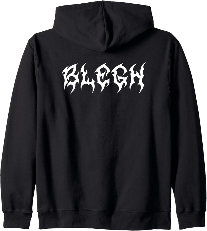 Blegh Lustiges Metalcore Vocalist Djent Deathcore Kapuzenjacke