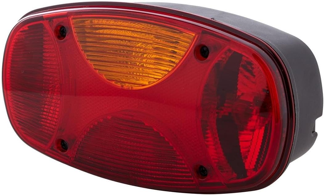 HELLA - Heckleuchte - Cargoluna - Glühlampe - 12V - Anbau/geschraubt - Lichtscheibenfarbe: mehrfarbi