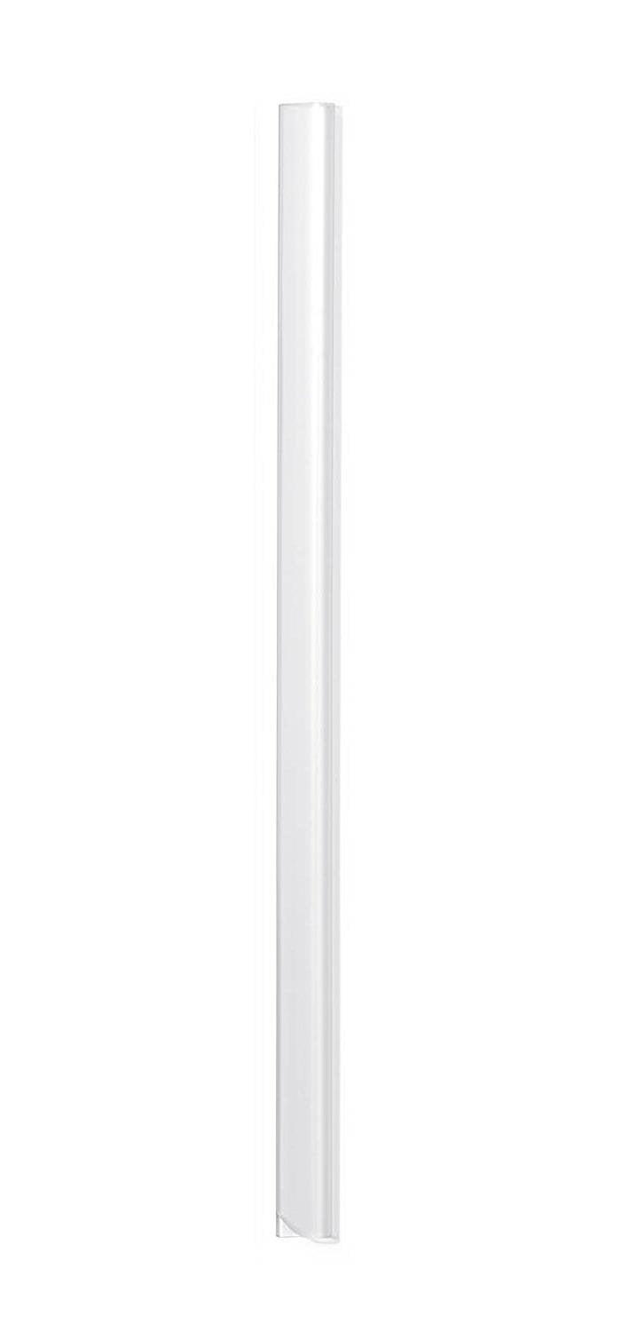 Durable Klemmschiene A4, für circa 30 Blatt, Packung à 100 Stück, transparent, 290019, transparent