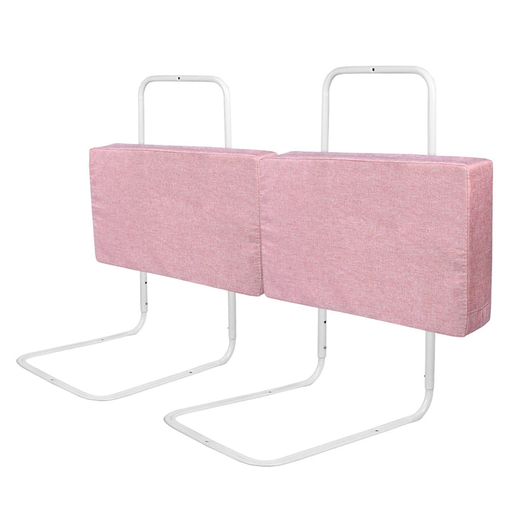 UISEBRT 2 Stück Bettgitter 60cm Rausfallschutz Bett, Bettschutzgitter für Kinder 5-Loch Höhenverstel