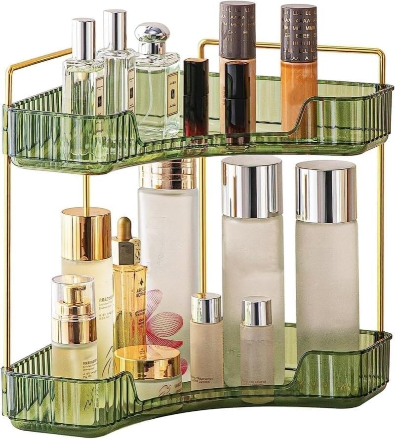 Make up Organizer, Kosmetik Organizer, Beauty Organizer, Hautpflege Organizer für Bad Schminktisch (