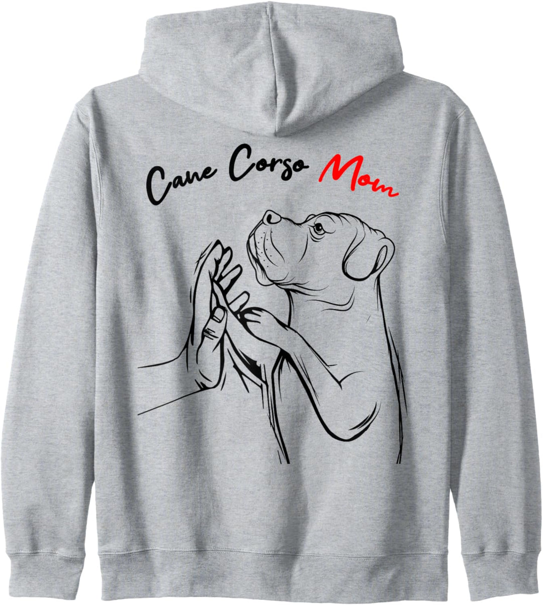 Cane Corso Hunde Mama Frauchen Kapuzenjacke