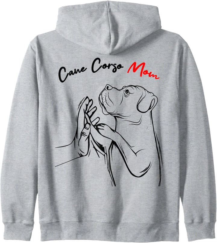 Cane Corso Hunde Mama Frauchen Kapuzenjacke