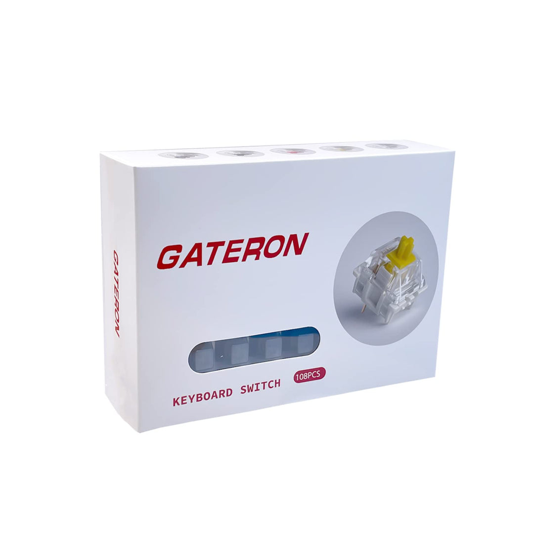 kutethy Gateron G Red Pro 3.0 Switches Pre-lubed 3pin RGB SMD Linear für Gaming Mechanische Tastatur