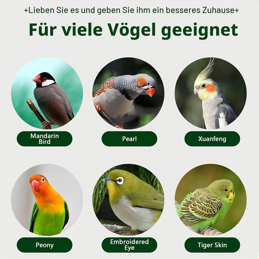 1 Stücke Massivholz Papagei Zucht Box,Durable Vogelzuchtbox Nistkasten Vogelhaus Nisthaus Vogelzucht