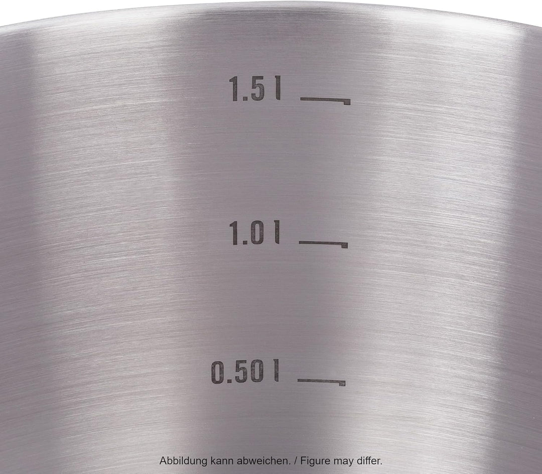 Tatonka Large Pot Multi - Camping-Topf aus Edelstahl mit 1,6 Liter Fassungsvermögen - mit Volumenska