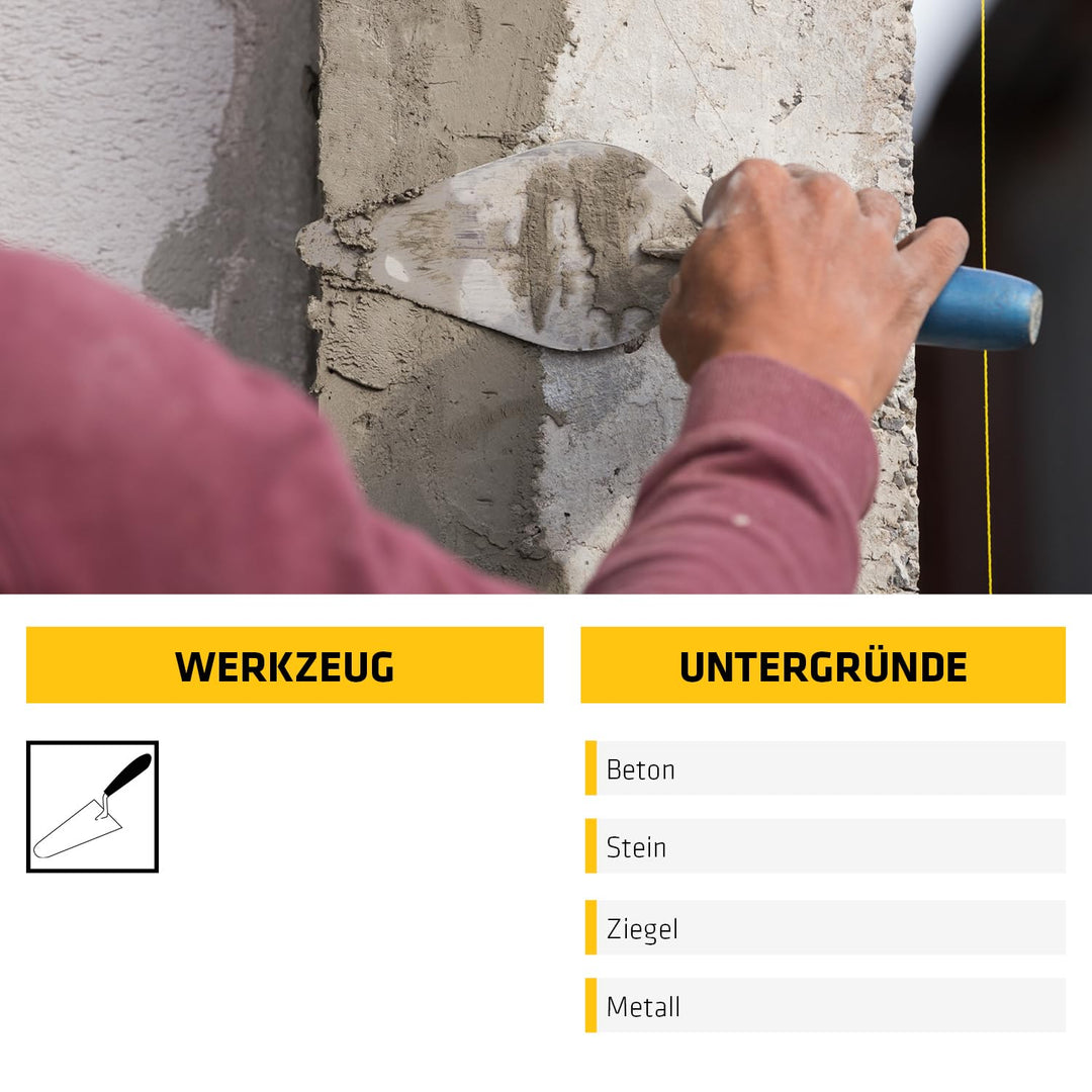 SIKA – Universalmörtel – Sika MonoTop 112 MultiUse Repair Grau – ideal für Betonreparatur – für Auss