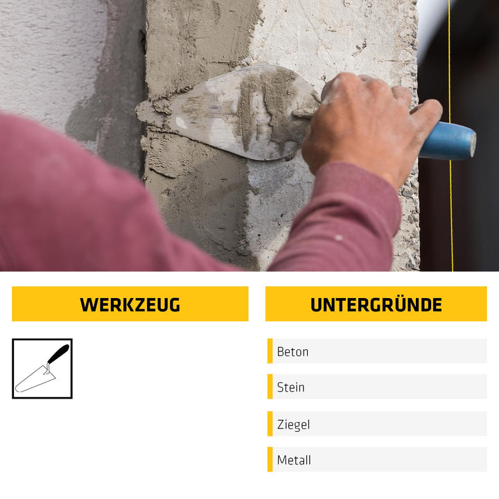 SIKA – Universalmörtel – Sika MonoTop 112 MultiUse Repair Grau – ideal für Betonreparatur – für Auss