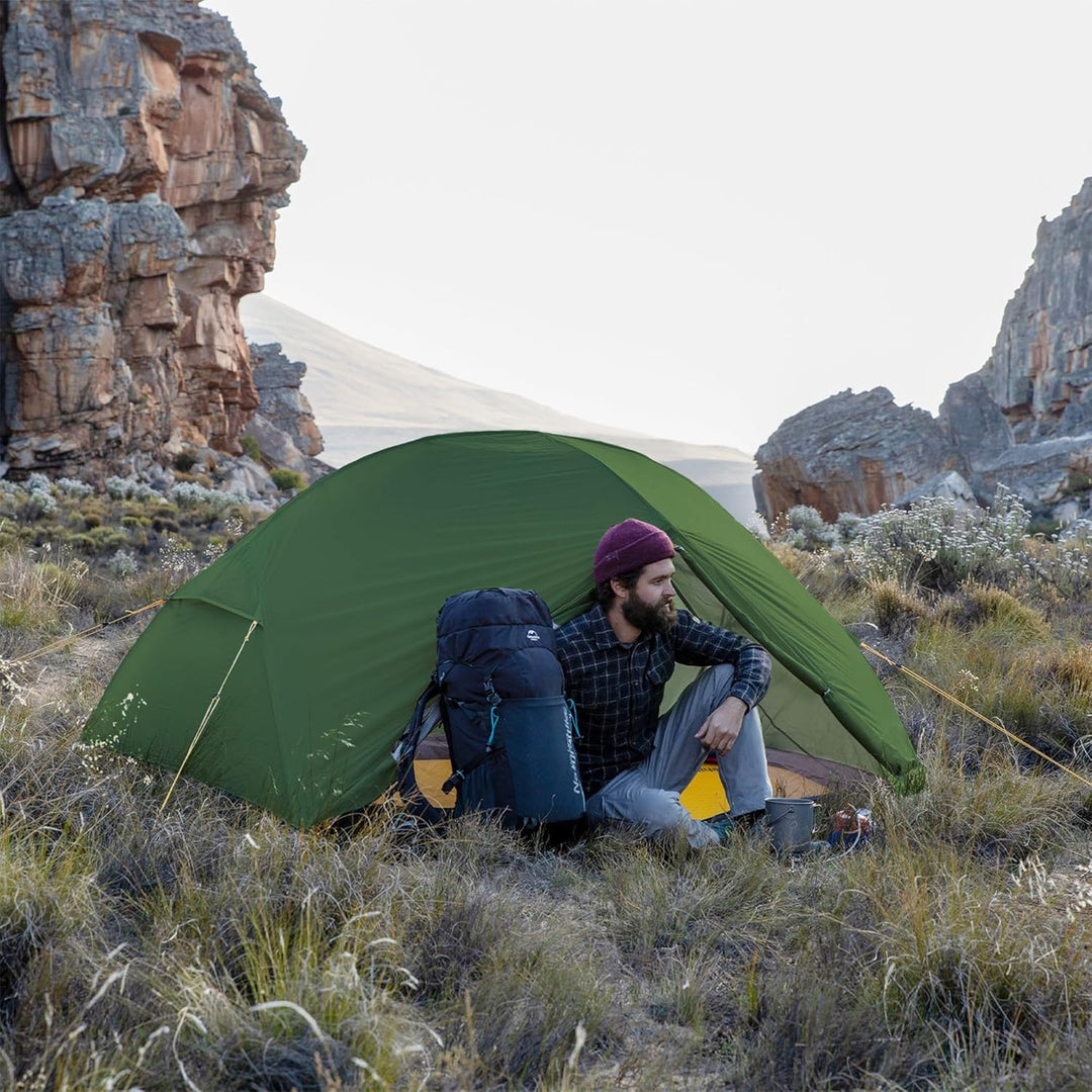 Naturehike Mongar 2 Mann Zelt Campingzelt Ultraleicht Zelt 2 Personen Camping Zelt Rucksackzelte 4 J