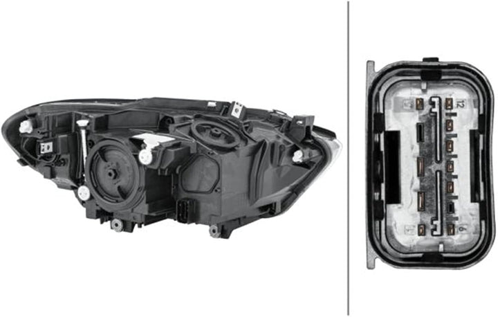 HELLA 1EG 011 919-411 Halogen-Hauptscheinwerfer - links - für u.a. BMW 1 (F20) Links (Fahrerseite),