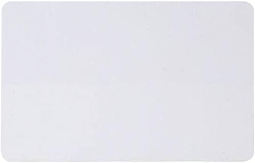 Waizmann.IDeaS® 100x Plastikkarten Blankokarten Chipkarte SLE 4442 aus PVC weiss 86 x 54 x 0,76mm gl
