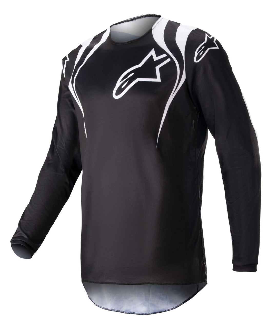 Alpinestars Herren Alpinestars Fluid Narin Jersey Motocross Trikots, Black/White, XS-M EU