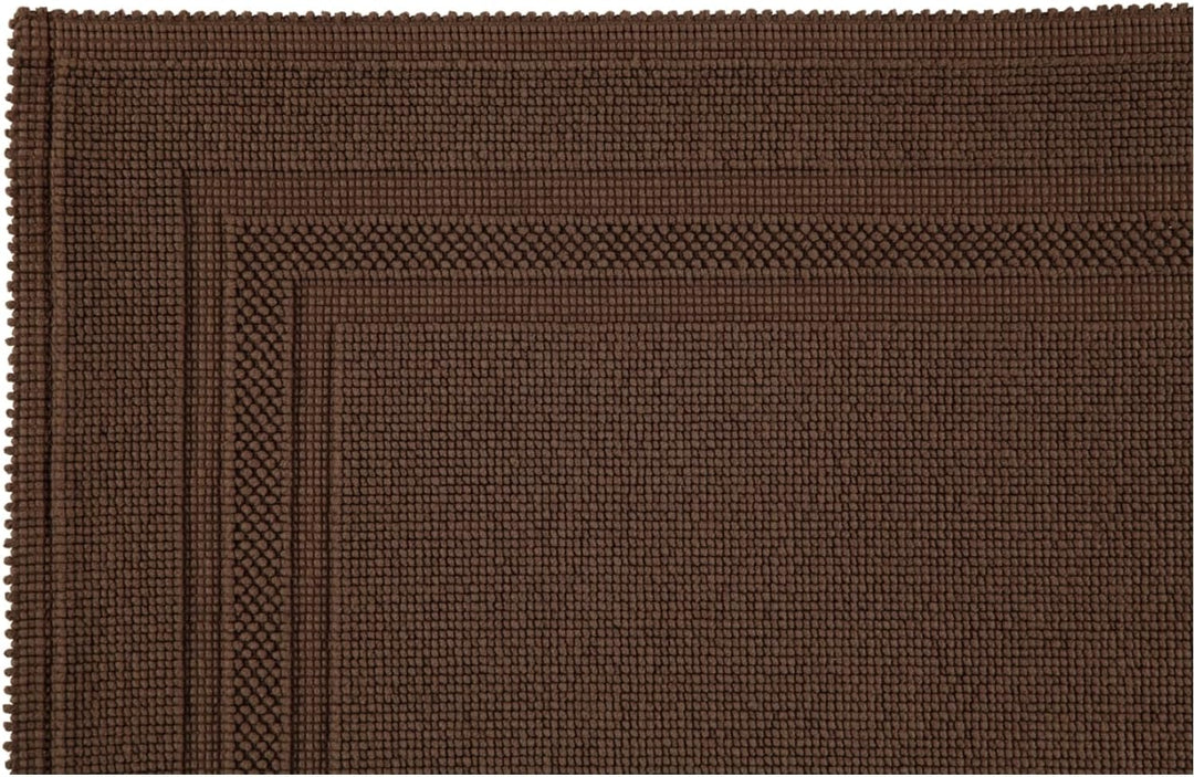 RHOMTUFT Badteppich Gala eckig 60 x 90 cm Farbe: Mocca Mocca - 406 60x90 cm, Mocca - 406 60x90 cm