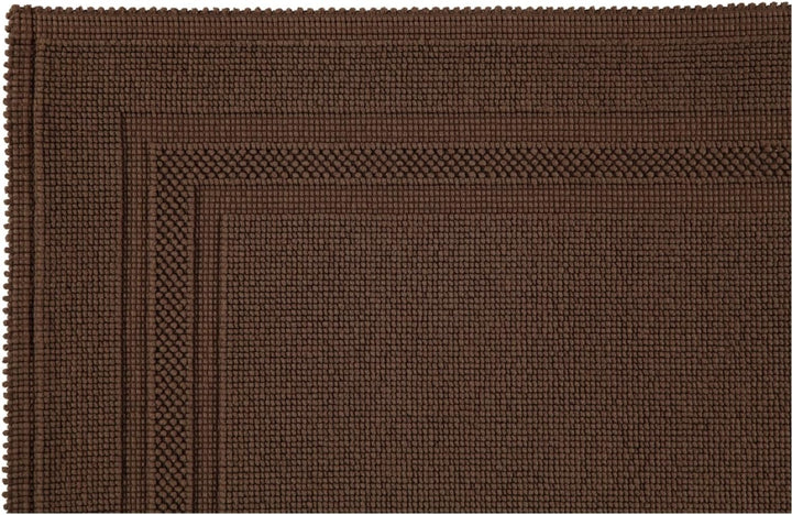 RHOMTUFT Badteppich Gala eckig 60 x 90 cm Farbe: Mocca Mocca - 406 60x90 cm, Mocca - 406 60x90 cm