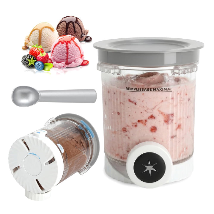 Ninja Creami Behälter Ninja Creami Swirl Ninja Swirl Behälter – 2er Set Ersatzbecher Kompatibel mit