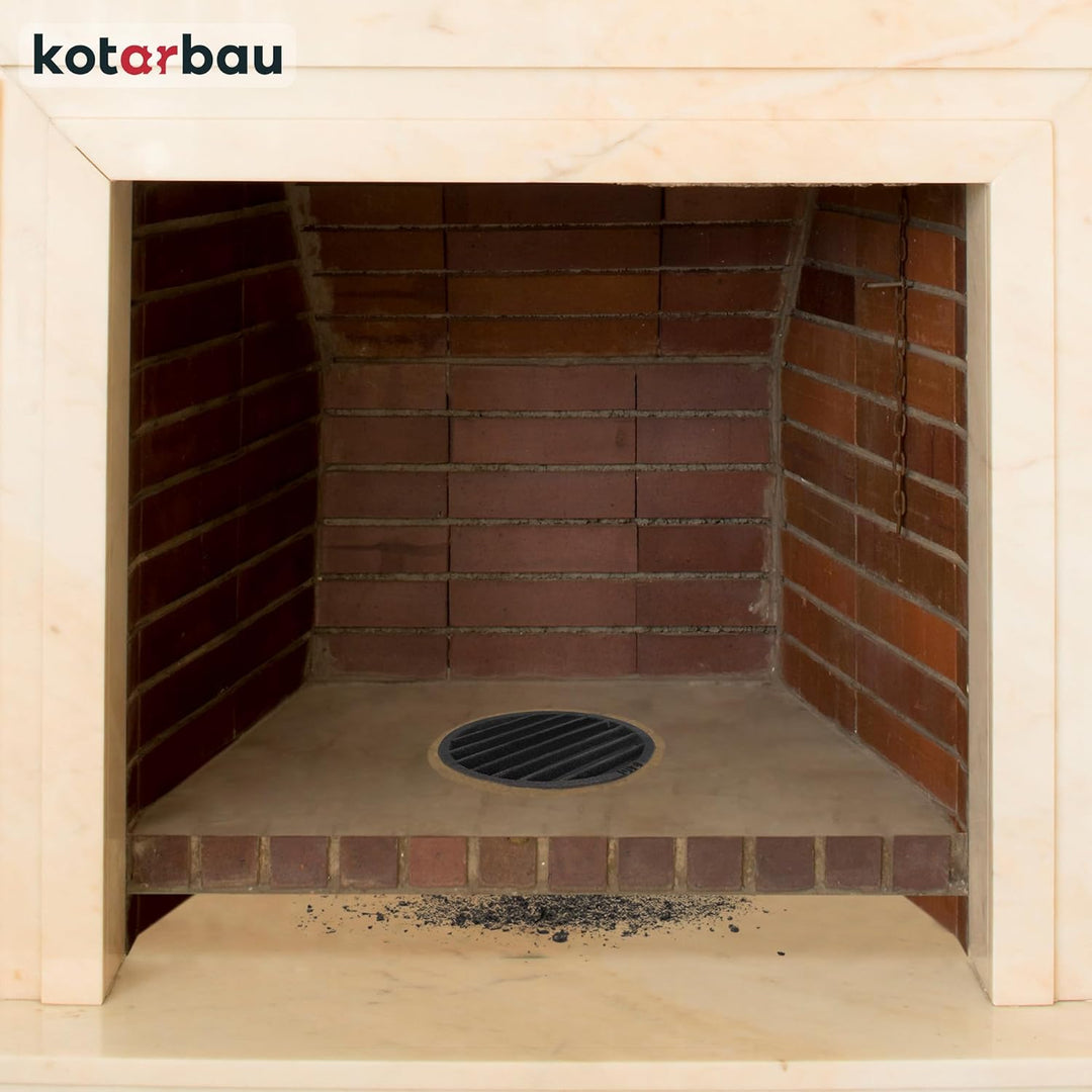 KOTARBAU Kaminrost Ø 21 cm Rundrost Kaminofen Tafelrost Ascherost Rost Ofengitter Kamin Ersatzteile